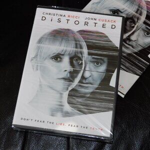 sealed DISTORTED dvd - horror thriller movie - John Cusack, Christina Ricci